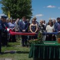 Unfolding and folding the flag