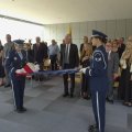 Folding the flag