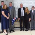Family at the columbarium