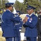 Saluting Flag