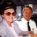Last Flight - Photo taken with Mom, Mary Shutack