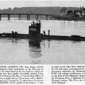 Dolphin returning from sea trials at Portsmouth New Hampshire