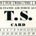 Official USAFA TS Card
