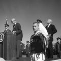 Jimmy Stewart Speaks at Falcon Stadium Dedication Oct 20, 1962