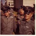 Bill Porter and Lloyd Harmon at Wright Patterson AFB. Summer 1960