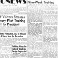 Falcon News Announces 1963 as First Full Class June 19 1959