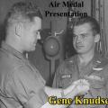 Gene Knudsen receives Air Medal