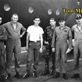 Tom Mitchell with C-130 crew