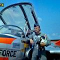 Bob Rex in pilot training