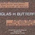 Doug Butterfield name on FAC Memorial in Colorado Springs, Colorado