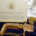 Jeweled Gold Sword from Pres. Eisenhower