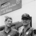 Capt Joe Lee Burns and fightergator Lt Mike Nelson