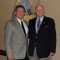 Wilson Parma and Joe Lee Burns at 45 year Class Reunion
