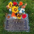 Sue memorial headstone at USAFA Cemetery