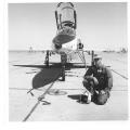 In front of T-38 Talon