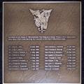Memorial plaque to Vietnam casualties