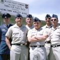 1st Lts Pat Wynne (LR)and Tom Fryer (CR)just prior to deployment to Vietnam