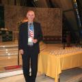 Bill at 2008 Cup Turning Ceremony