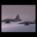 Ferrying Northrop F-5A to Europe.