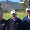 Merrill Eastcott, Gary West and Roger Graham, Academy Golf
